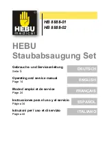 Предварительный просмотр 1 страницы HEBU medical HB 8888-01 Operating And Service Manual