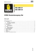 Предварительный просмотр 3 страницы HEBU medical HB 8888-01 Operating And Service Manual