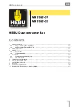 Предварительный просмотр 12 страницы HEBU medical HB 8888-01 Operating And Service Manual