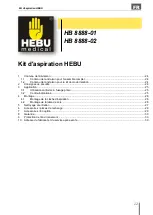 Предварительный просмотр 22 страницы HEBU medical HB 8888-01 Operating And Service Manual