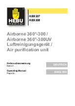 Preview for 1 page of HEBU medical HB9307 Operating Manual