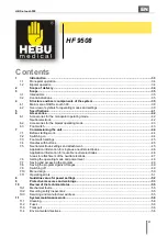 Предварительный просмотр 31 страницы HEBU medical HBS 100 Operating Manual