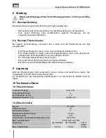 Preview for 8 page of HEBU medical HF 9530-02 Operating Manual