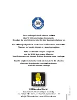 Preview for 23 page of HEBU medical HF 9530-02 Operating Manual