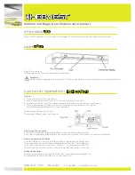 Предварительный просмотр 3 страницы hebvest UC01GD Operator'S Manual