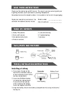 Preview for 2 page of HEC HEC NCH20 User Manual