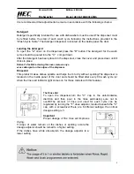 Preview for 9 page of HEC HEC9AFM Service Manual