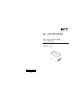 HEC SD-242 Instruction preview