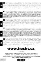 Preview for 2 page of hecht 6285 Xl Original Instructions For Use