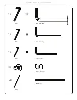 Preview for 2 page of Heckler Design Heckler AV H965 Assembly & Installation