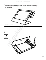 Предварительный просмотр 11 страницы Heckler Design WindFall H505 Assembly & Installation