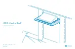 HECKLER Control Shelf H709 Instruction Manual предпросмотр