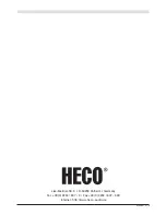 Preview for 56 page of Heco CELAN REVOLUTION 3 Owner'S Manual/Warranty Document