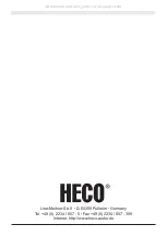 Предварительный просмотр 44 страницы Heco INC 602 Owner'S Manual/Warranty Document