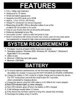 Предварительный просмотр 3 страницы HEDCAMz hedcam ten80 User Manual