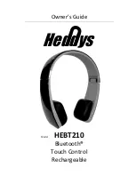 Предварительный просмотр 1 страницы Heddys HEBT210 Owner'S Manual