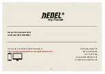 Preview for 8 page of hEDEL DUAL POWER BREAK Manual