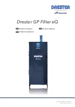 Предварительный просмотр 1 страницы Hedson Drester GP Filter eQ Product Manual