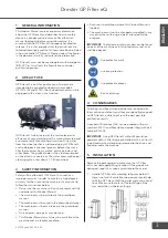 Предварительный просмотр 3 страницы Hedson Drester GP Filter eQ Product Manual