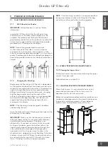 Предварительный просмотр 9 страницы Hedson Drester GP Filter eQ Product Manual