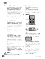 Предварительный просмотр 40 страницы Hedson IRT 4-1 PCAUTO Instruction Manual