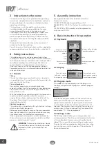 Preview for 4 page of Hedson IRT 424 DTP Instruction Manual