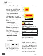 Preview for 4 page of Hedson IRT-UVA-1 PrepCure 4 Instructions Manual