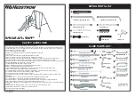 Hedstrom MERCURY GYM Manual preview