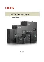 Preview for 1 page of Hedy HD700 Series Easy Start Manual