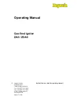 Предварительный просмотр 1 страницы Hegwein ZA0 Series Operating Manual