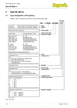 Предварительный просмотр 18 страницы Hegwein ZA0 Series Operating Manual