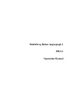 Предварительный просмотр 3 страницы HEIDELBERG HRA 2 Operation Manual