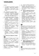 Предварительный просмотр 47 страницы HEIDELBERG Stele Duo Operating Instructions Manual