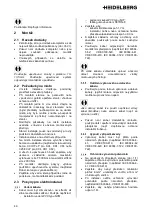 Предварительный просмотр 50 страницы HEIDELBERG Stele Duo Operating Instructions Manual