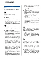 Предварительный просмотр 57 страницы HEIDELBERG Stele Duo Operating Instructions Manual