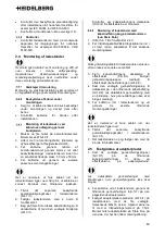 Предварительный просмотр 69 страницы HEIDELBERG Stele Duo Operating Instructions Manual