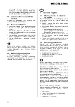 Предварительный просмотр 84 страницы HEIDELBERG Stele Duo Operating Instructions Manual