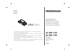 Предварительный просмотр 1 страницы HEIDENHAIN 1144042 Series Mounting Instructions