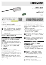 Preview for 5 page of HEIDENHAIN AK ECA 4410 Operating Instructions Manual