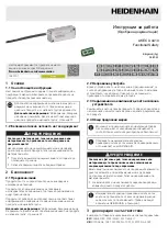 Preview for 21 page of HEIDENHAIN AK ECA 4410 Operating Instructions Manual