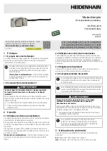 Предварительный просмотр 5 страницы HEIDENHAIN AK ECM 2410 Operating Instructions Manual