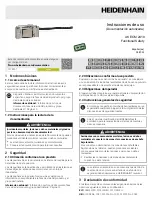 Предварительный просмотр 9 страницы HEIDENHAIN AK ECM 2410 Operating Instructions Manual