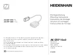 Preview for 1 page of HEIDENHAIN AK ERP 1070 Mounting Instructions