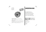 HEIDENHAIN ECN 1325 EnDat22 Mounting Instructions preview