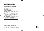 Preview for 16 page of HEIDENHAIN ID 331143-03 Replacing Instructions