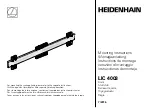 HEIDENHAIN LIC 4003 Mounting Instructions preview