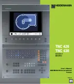 Предварительный просмотр 1 страницы HEIDENHAIN TNC 426 User Manual