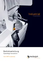 Предварительный просмотр 1 страницы Heidolph Hei-VAP Industrial Operating Instructions Manual