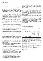 Preview for 8 page of Heiko CA035-A1 Operation Manual And Installation Manual