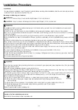 Preview for 21 page of Heiko CA035-A1 Operation Manual And Installation Manual